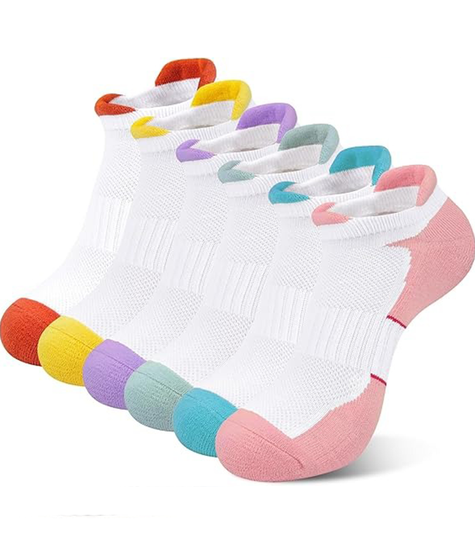 Women's Athletic Socks Women's Sports Socks Breathable Ladies Trainer Sock for Running Walking