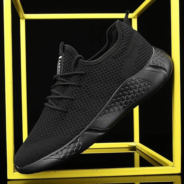 Men's Trainers Running Sneakers Lightweight Outdoor Walking Shoes - Image 2